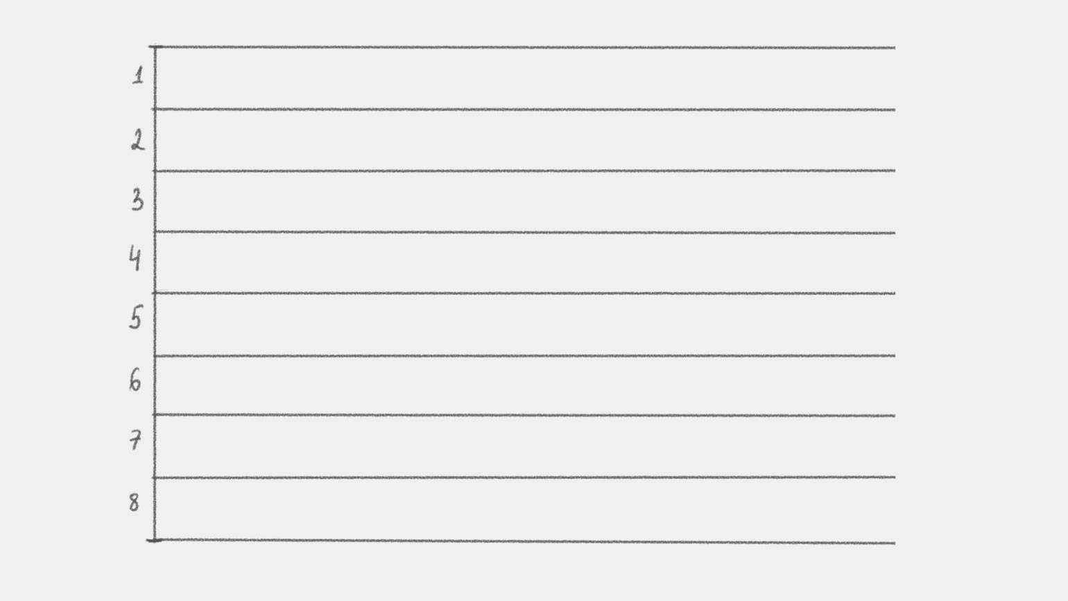 Деление линии на 8 частей

