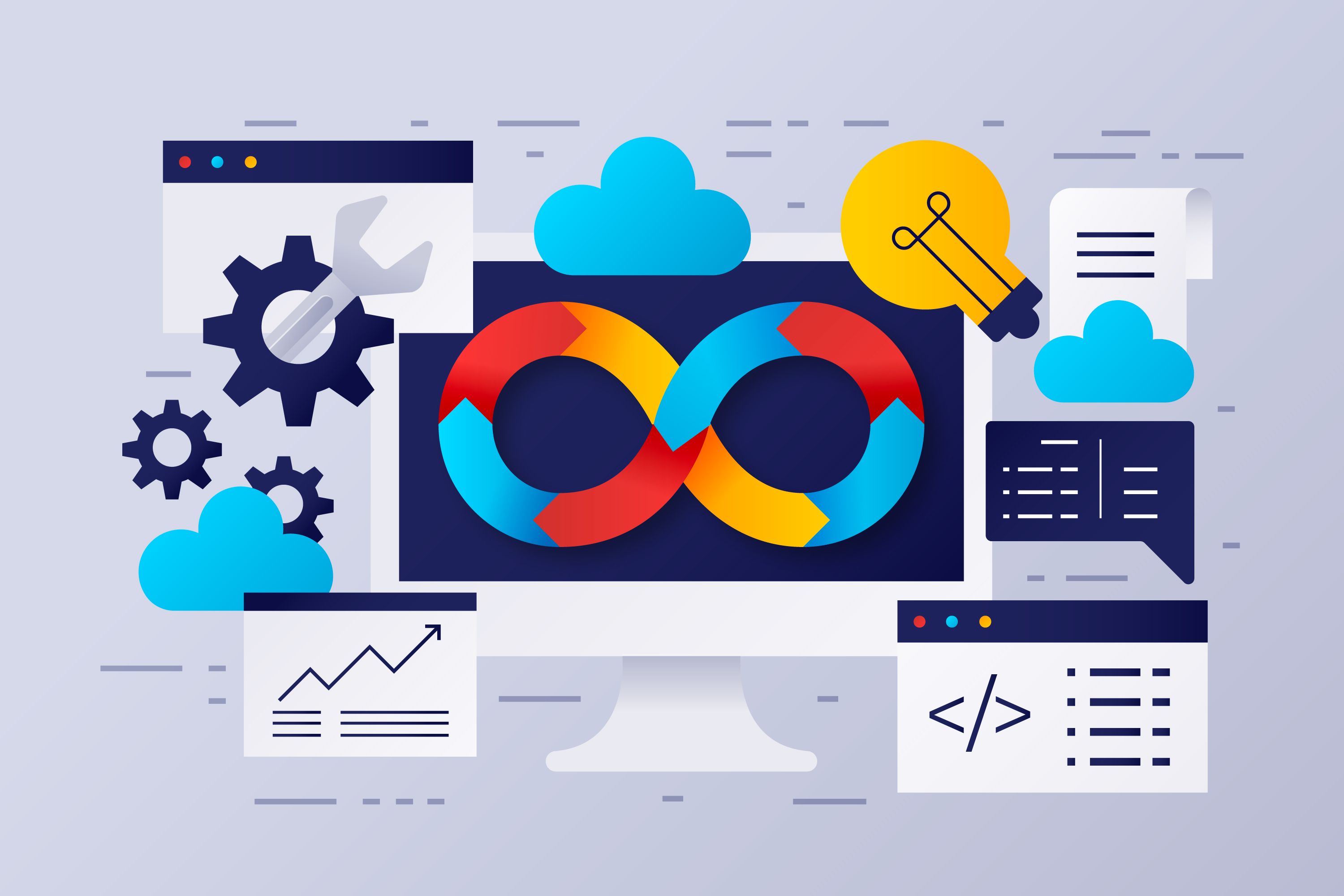 Подпись к картинке: Управление конфигурацией: надежность и контроль в DevOps-процессах