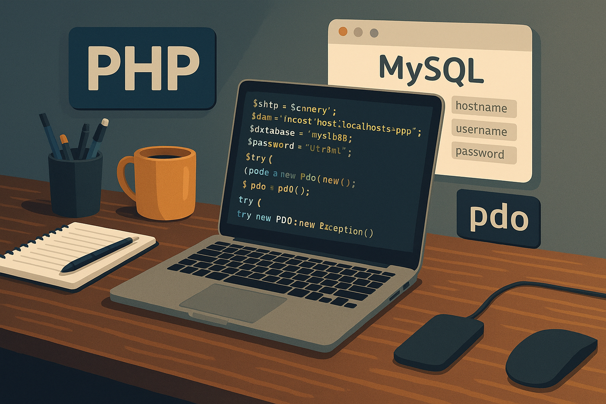 Настройка подключения к MySQL через PDO
